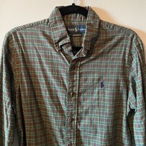 Ralph Lauren Custom Fit Button Down Shirt